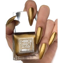 Özkaya Store Metalik Ayna Efektli Oje Altın 15ML