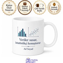 Tupya Gift Verileri Konuşturan Istatistikçi Seramik Kupa Bardak Hediye