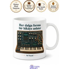 Tupya Gift Vintage Synthesizer Tamircisi Analog Ses Uzmanı Seramik Kupa Bardak Hediye
