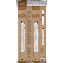 Svoria Store Ledpoint LP-6069 Akülü 69 LED Şarjlı Işıldak