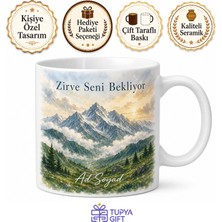 Tupya Gift Kaçkar Dağları Zirve Yürüyüşü Bulutların Üzerinde Rize Kupası Hediye Bardak