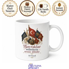 Tupya Gift Veksilloloji Uzmanı Bayrak ve Sancak Araştırmacısı Isme Özel Kupa Bardak Hediye