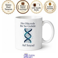 Tupya Gift Hücrenin Sırrını Çözen Genetik Uzmanı Çay Kupası Hediye Bardak