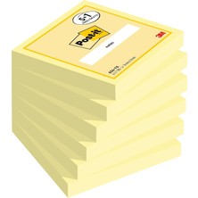 OEM Kendinden Yapışkanlı Not Notes Promosyon, Cam Göbeği, Macenta, Sarı 76X76MM