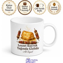 Tupya Gift Kuyruk Yağı Kullananlara Kebaplık Kuyruk Yağı Iç Yağı Gurme Lezzet Kupa Hediye