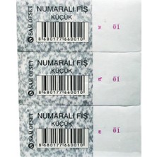 OEM Numaralı Fiş Küçük Boy 36'lı Paket