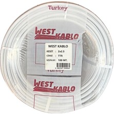 Svoria Store 2x2,5 mm Ttr Elektrik Kablosu 100 Metre