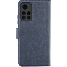 Marsilyan™- Xiaomi Redmi Note 11T Kılıf Trend S Plus Kapaklı Kılıf - Lacivert