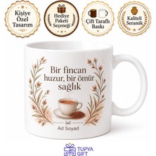 Tupya Gift Rooibos Çayı Içenlere Kafeinsiz Çay Kupa Bardak Özel Tasarım Hediye