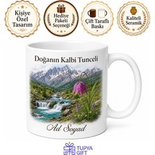 Tupya Gift Tunceli Munzur Gözeleri Ters Lale Doğanın Kalbi Dağlık Baskılı Kupa Bardak Hediye