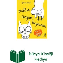 Hep Kitap Mutlu Üzgün Heyecanlı-Çiz ve Keşfet + Dünya Klasiği Hediye