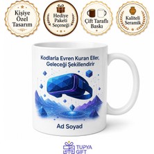 Tupya Gift Sanal Gerçeklik Vr Çevre Tasarımcısı Yeni Evrenler Kuran Seramik Kupa Hediye Bardak