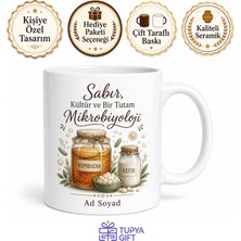 Tupya Gift Fermentasyon Uzmanı Kombucha ve Kefir Üstadı Çay Kupası Hediye Bardak