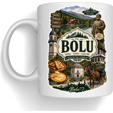 Bsb Bolu Temalı Porselen Kupa Bardak Mug 1011