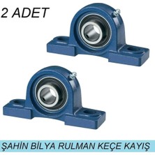 OEM Ucp 204 Yataklı Rulman P204 Bilyalı Yatak 20MM Iç Ölçü (2.li Paket)