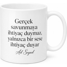 Tupya Gift Gerçek Ingilizce Kahve Kupası Özel Tasarım Baskılı Kupa Hediye