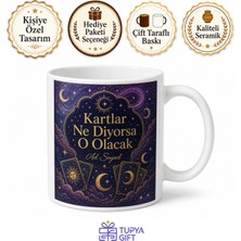 Tupya Gift Tarot Baktıranlara Kartlar Ne Diyor Gizemli Gelecek Kahve Kupası Hediye Bardak