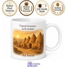 Tupya Gift Harran Konik Evleri Çöl Sıcağı ve Mezopotamya Ruhu Kahve Kupası Hediye Bardak