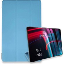 Marsilyan™- Apple Ipad Air 5 (2022) Kılıf Tablet Smart Kılıf - Mavi