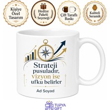 Tupya Gift Marka Büyüten Vizyoner Pazarlama Müdürü Isimli Kupa Bardak Hediye