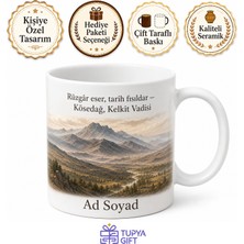 Tupya Gift Sivas Suşehri Kösedağ Savaşı Kelkit Vadisi Dağ Manzarası Iç Anadolu Rüzgarı Kupa Bardak Hediye