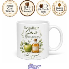Tupya Gift Sirke Kullanan Annelere Elma Sirkesi Yüzey Temizliği Kupa Bardak Hediye