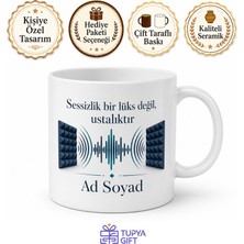 Tupya Gift Ses Yalıtım Ustası Akustik Düzenleyici Hediye Seramik Kupa Bardak
