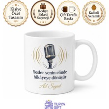 Tupya Gift Dublaj Yönetmeni Seslerin Uyum Ustası Isme Özel Kupa Bardak Hediye