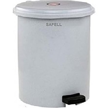 OEM Pedallı Çift Kovalı Çöp Kovası 40 Litre - Isıya Dayanıklı – Gri