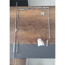 OEM Azrayapı T&amp;t Marka 400-650 x 750-1250 Pvc Pimapen Pencere Çift Açılım Seti (Açıklamayı Mutlaka Okuyunuz)