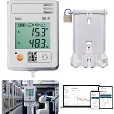 Testo 162 H1 Sıcaklık ve Nem Wifi Datalogger