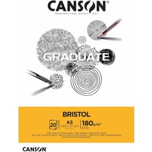 Özkaya Store Graduate - C400110382 Bristol Block, Dın A5, 20 Yaprak, 180 G/m²