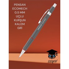 OEM Ecomech 0.5 mm Uçlu Kurşun Kalem, Versatil Kalem, Gri