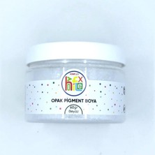 OEM Hobiflex Epoksi Reçine Pigment Opak Toz Boya Beyaz Renk 60 gr