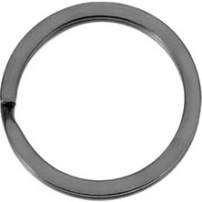 OEM 30 Adet Platin Renk 3 cm Metal Anahtarlık Halkası