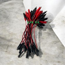 Özkaya Store 5 Adet Akü Bağlantı Kablosu Maşalı Kablo 12 Volt-6 Volt Akü Şarj Kablosu Akü Şarj Etmek Için