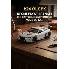 OEM Motormax 1:24 Bmw M4 Gt3 Diecast Model Araba Lisanslı - Metal Koleksiyonluk Araç