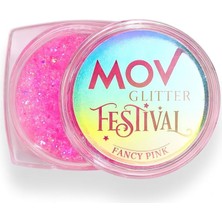 OEM Krem Glitter No:8 Fancy Pink – Festival &amp; Parti Için Pembe Işıltılı Vücut/yüz Sim Jeli, Uzun Süre Kalıcı, Tüm Cilt Tipleri Için – 6 G