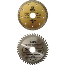 OEM Ahşap Kesici Mermer Fayans Kesme 115 mm Disk Seti Spiral Taşlama Kesici Diskleri