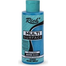 Rich Multi Surface Akrilik Boya 120 cc Vintage Turkuaz 2200