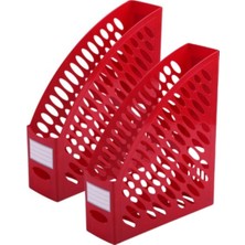 Özkaya Store Ark Magazinlik 2060 Raf Dosyası (2, Kırmızı)