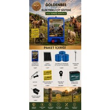OEM Goldenbee Eko Kit Elektrikli Çit Sistemi Domuz ve Ayı Kovucu 1500MT (SET-202)