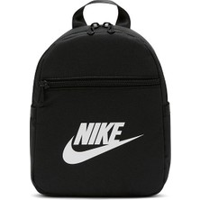 Nike Kadın Çanta W Nsw Futura 365 Mini Bkpk CW9301-010 Siyah Tekstil Malzeme ile Günlük Kullanım için Ergonomik Tasarım