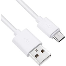 Özkaya Store Type-C Şarj Kablosu 18W 3.0A Type C To USB Hızlı Şarj Kablosu Tonex, Beyaz