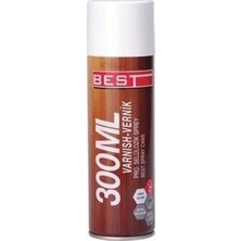 Özkaya Store Selülozik Sprey Ahşap Metal Vernik 300 ml Ceviz Renk