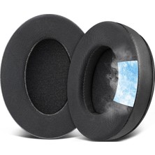 OEM Hyperx Cloud 3, Cloud 2, Cloud 1, Cloud Alpha, Flight, Stinger, Core Uyumlu Soğutucu Jel Kulaklık Pedi - Ipeksi Serin Kumaş &amp; Hafızalı Köpük (Memory Foam) Kulaklık Süngeri (Soğutucu Jel - Kumaş)