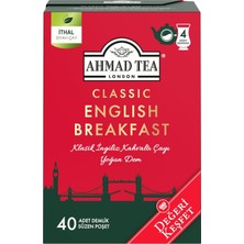 Brf Store Irmakxx Ahmad Tea Classıc Englısh Breakfast 40 x 2gr