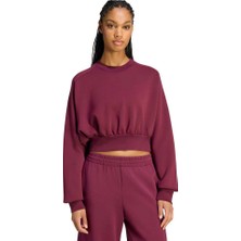 Markali Adidas W All Szn Sl Sw Bordo Kadın Sweatshirt KW0927