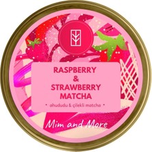 Brf Store Irmakxx Mim And More Raspberry & Strawberry Matcha Ahududu ve Çilek Aromalı Matcha, 25 gr
