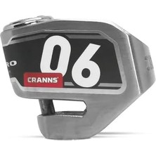 Brf Store Irmakxx Cranns Zero6 Disk Kilidi Motosiklet Bisiklet Scooter 6mm Pim Kalınlık Hatırlatma Kablolu Evr